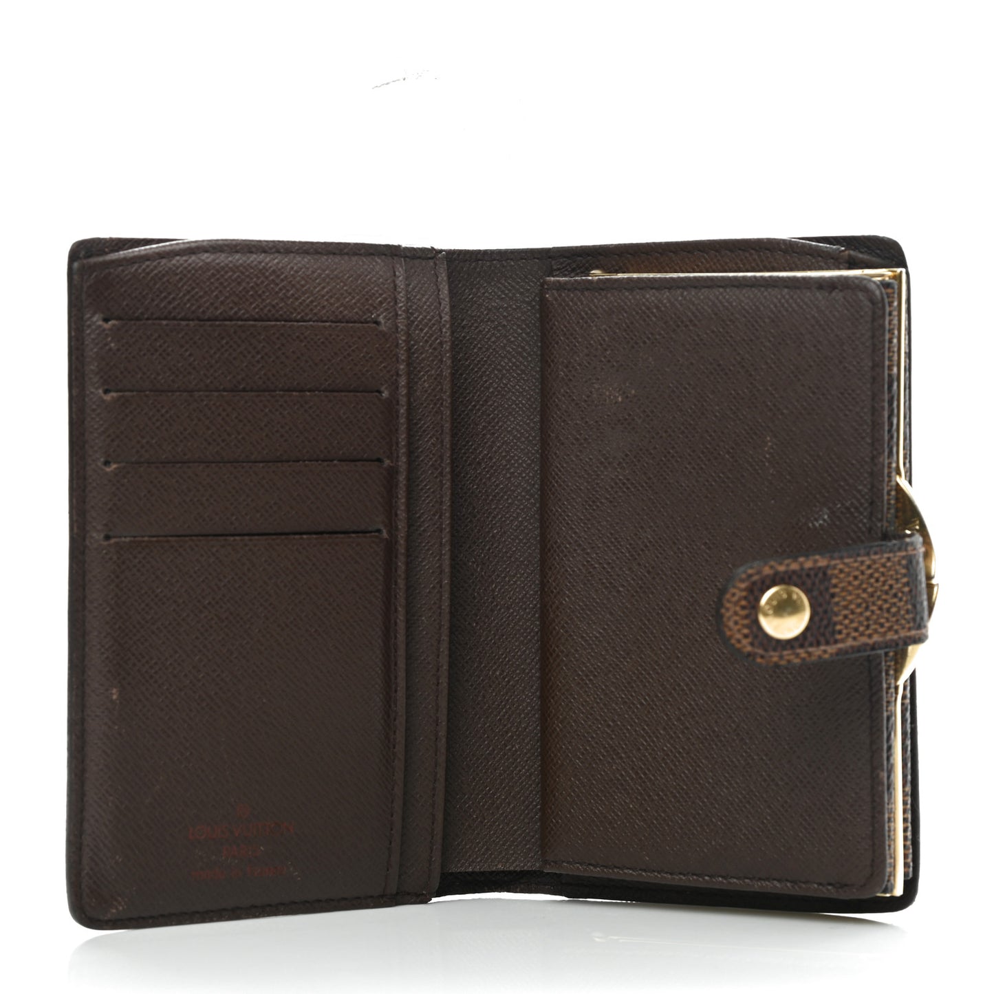 Damier Ebene French Purse Wallet