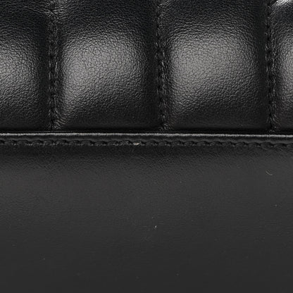 Saint Laurent Calfskin Y Quilted Monogram Monochrome Small Loulou Chain Satchel Black 12 of 12