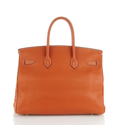 Hermes Taurillon Clemence Birkin 35 Etrusque 4 of 23