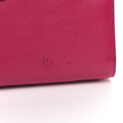 Saint Laurent Calfskin Nano Sac De Jour Bubblegum 10 of 14