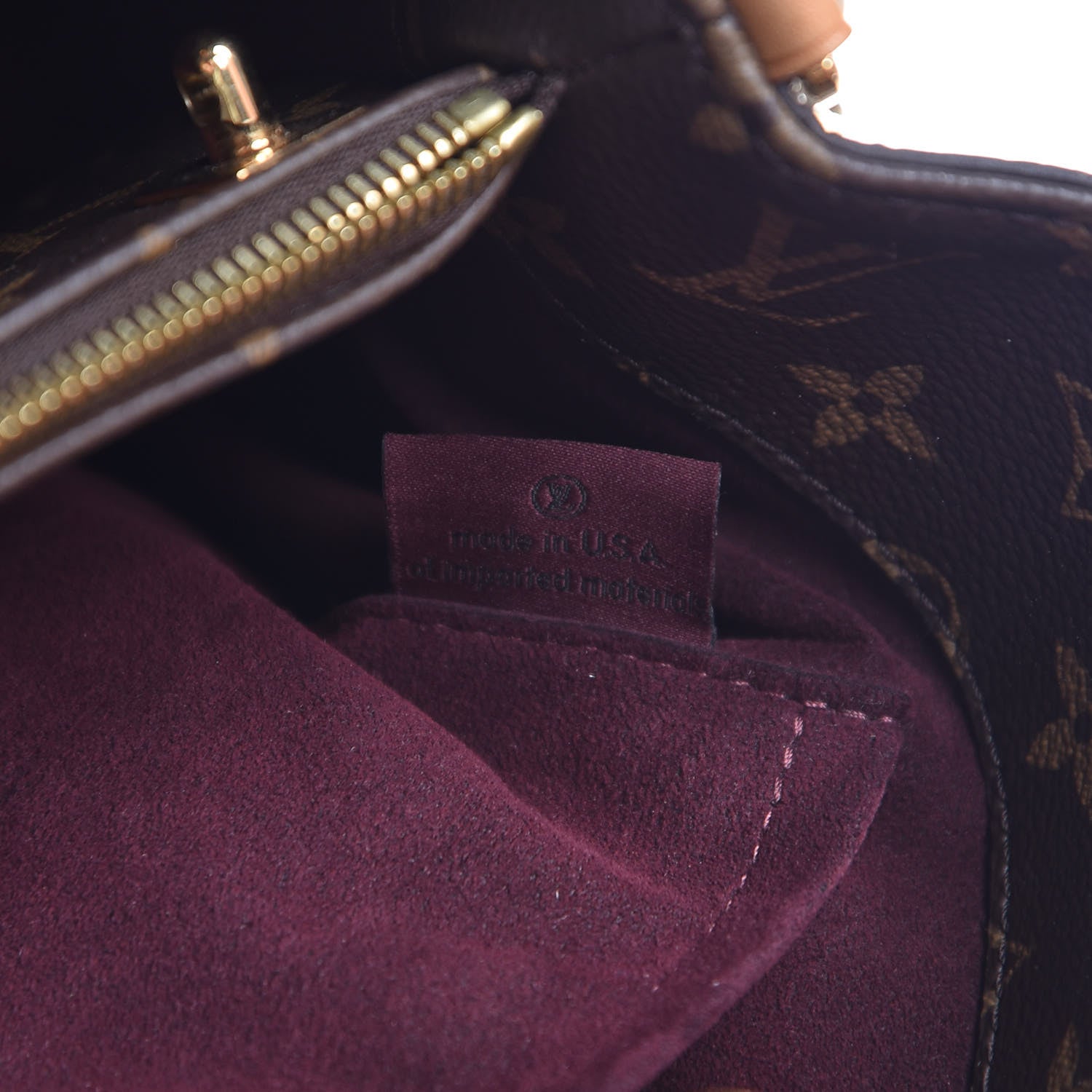 Louis Vuitton Monogram Montaigne MM 7 of 15