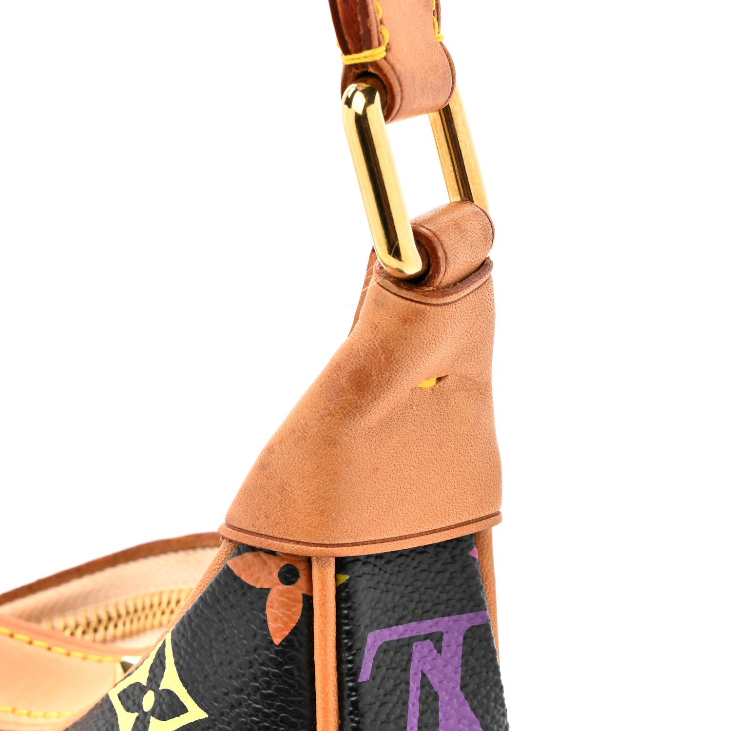 Louis Vuitton Monogram Multicolor Boulogne Black 10 of 12
