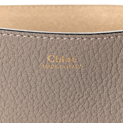 Chloe Grained Lambskin Large Drew Shoulder Bag Motty Grey 6 of 12