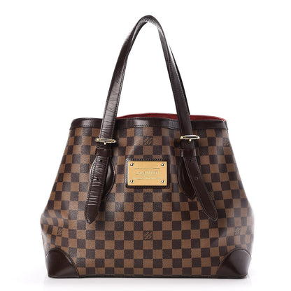 Louis Vuitton Damier Ebene Hampstead MM 1 of 12