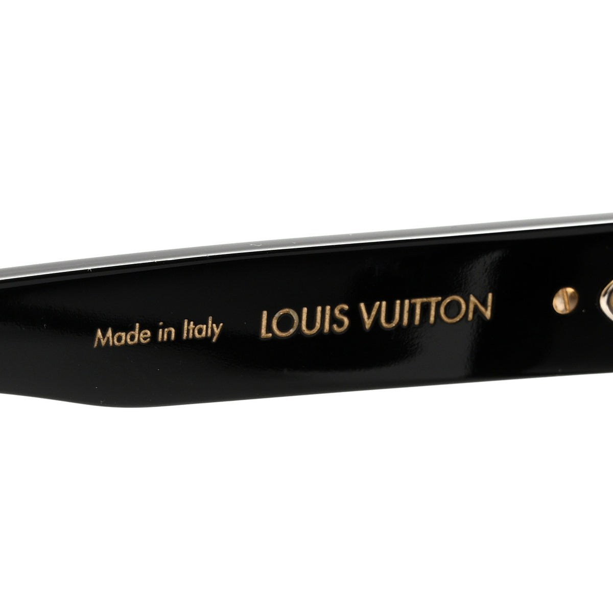 Acetate My Monogram Square Sunglasses Z1523W Black