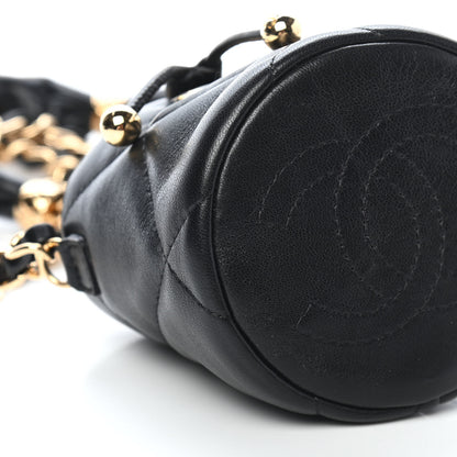 Chanel Calfskin Pillow Crush Clutch With Chain Black 8 of 9