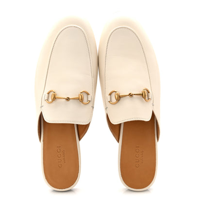 Gucci Malaga Kid Womens Princetown Slippers 38 Mystic White 2 of 10