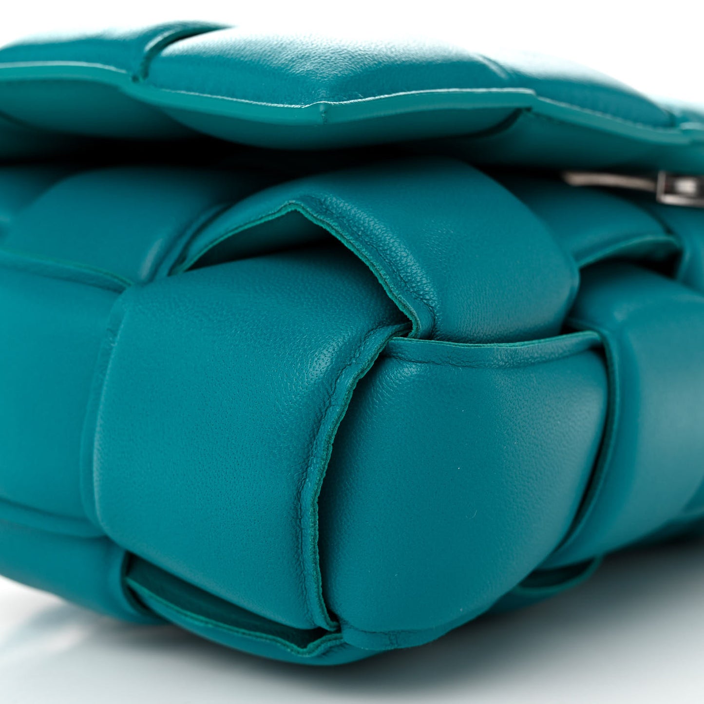 Nappa Maxi Intreccio Padded Cassette Crossbody Bag Blaster