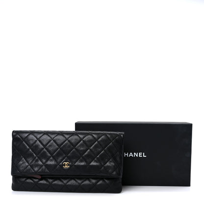 Chanel Caviar Quilted CC Beauty Clutch Black 10 of 10