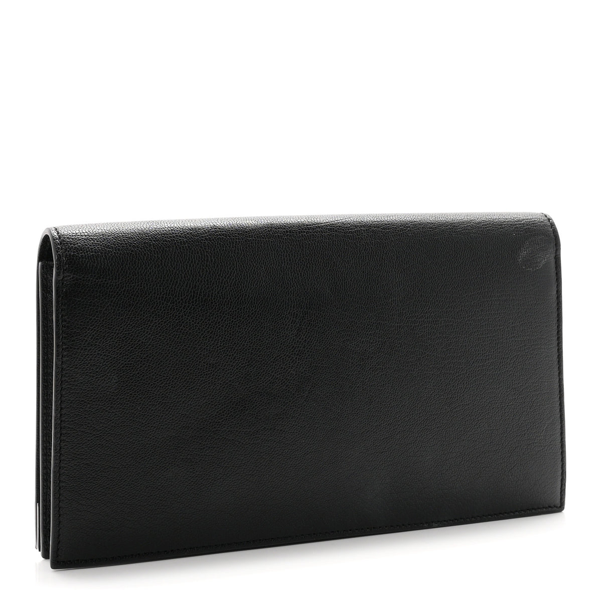 Goatskin Lutetia Clutch Black