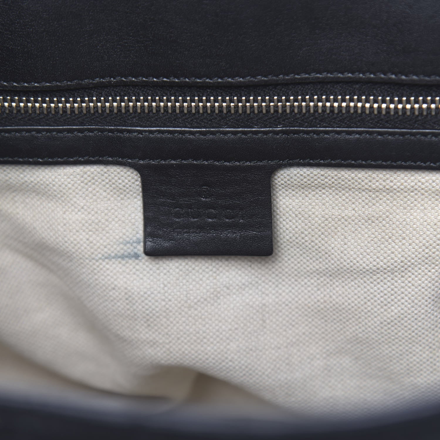 Gucci Guccissima Large Emily Chain Shoulder Bag Black 6 of 14