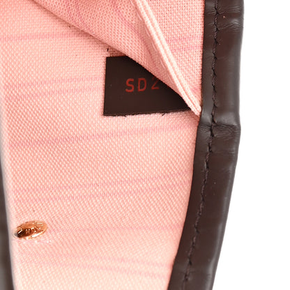 Louis Vuitton Damier Ebene Neo Neverfull MM Rose Ballerine 9 of 19