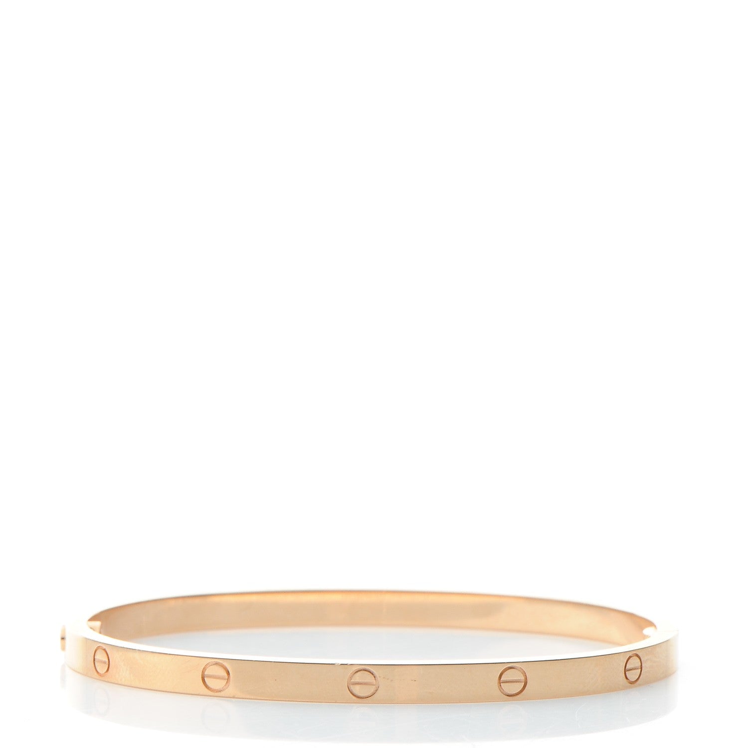 Cartier 18K Pink Gold Small LOVE Bracelet 16 3 of 7