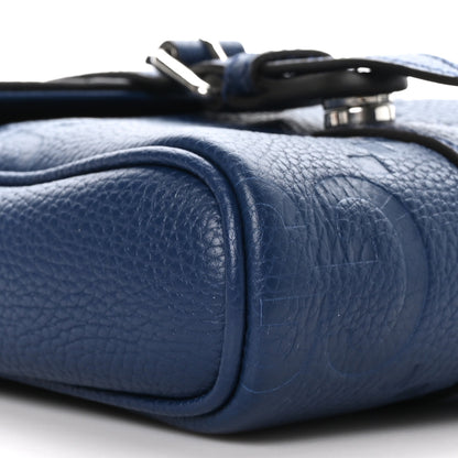 Gucci Piuma Calfskin Jumbo GG Embossed Small Messenger Bag Royale 7 of 8