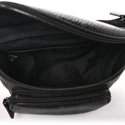 MCM Visetos Medium Belt Bag Black 4 of 8