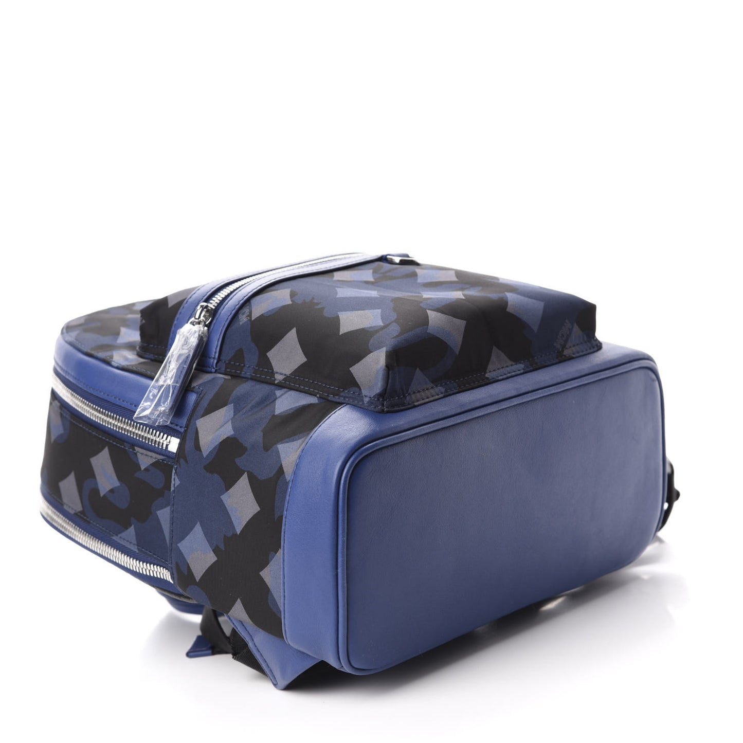 Nylon Camo Dieter Small Backpack Estate Blue