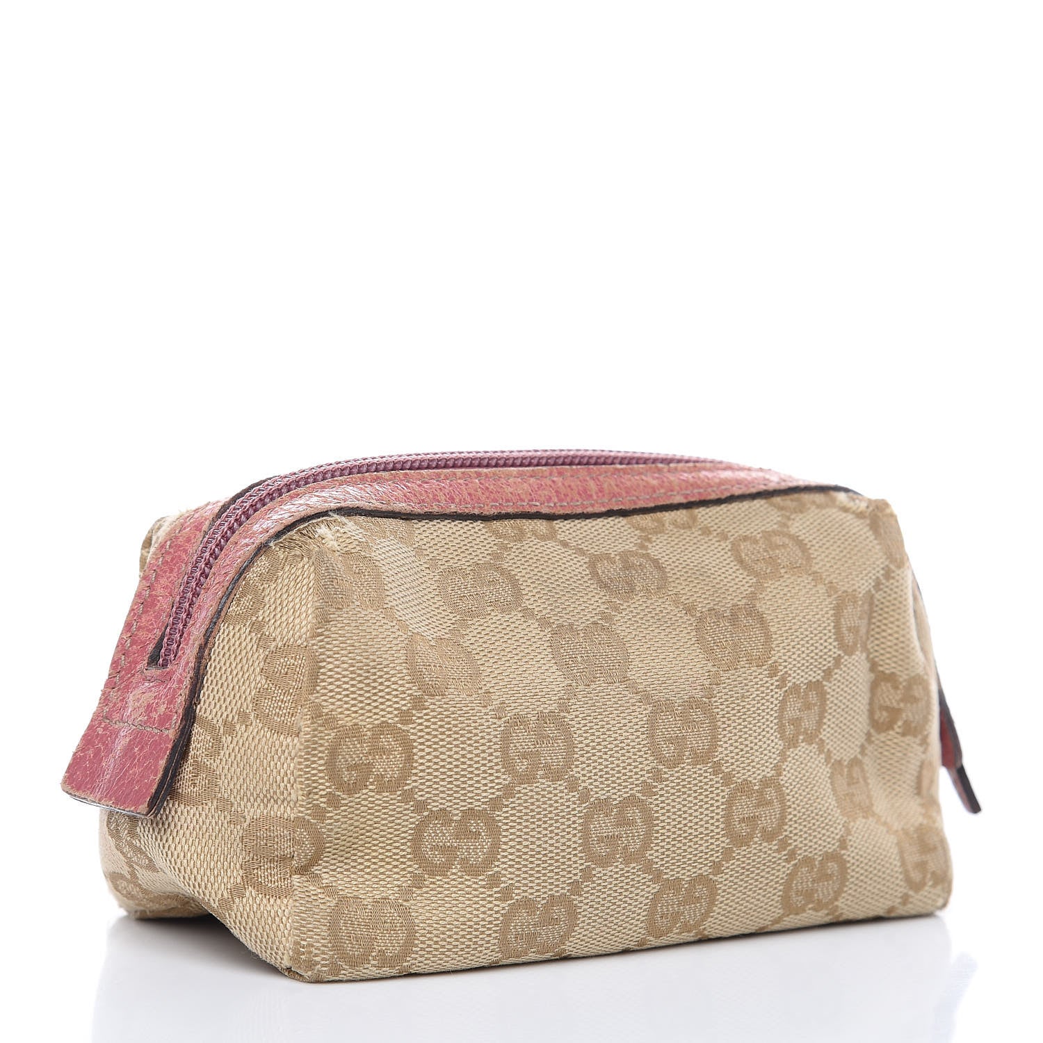 Gucci Monogram Small Cosmetic Case Pink 4 of 14