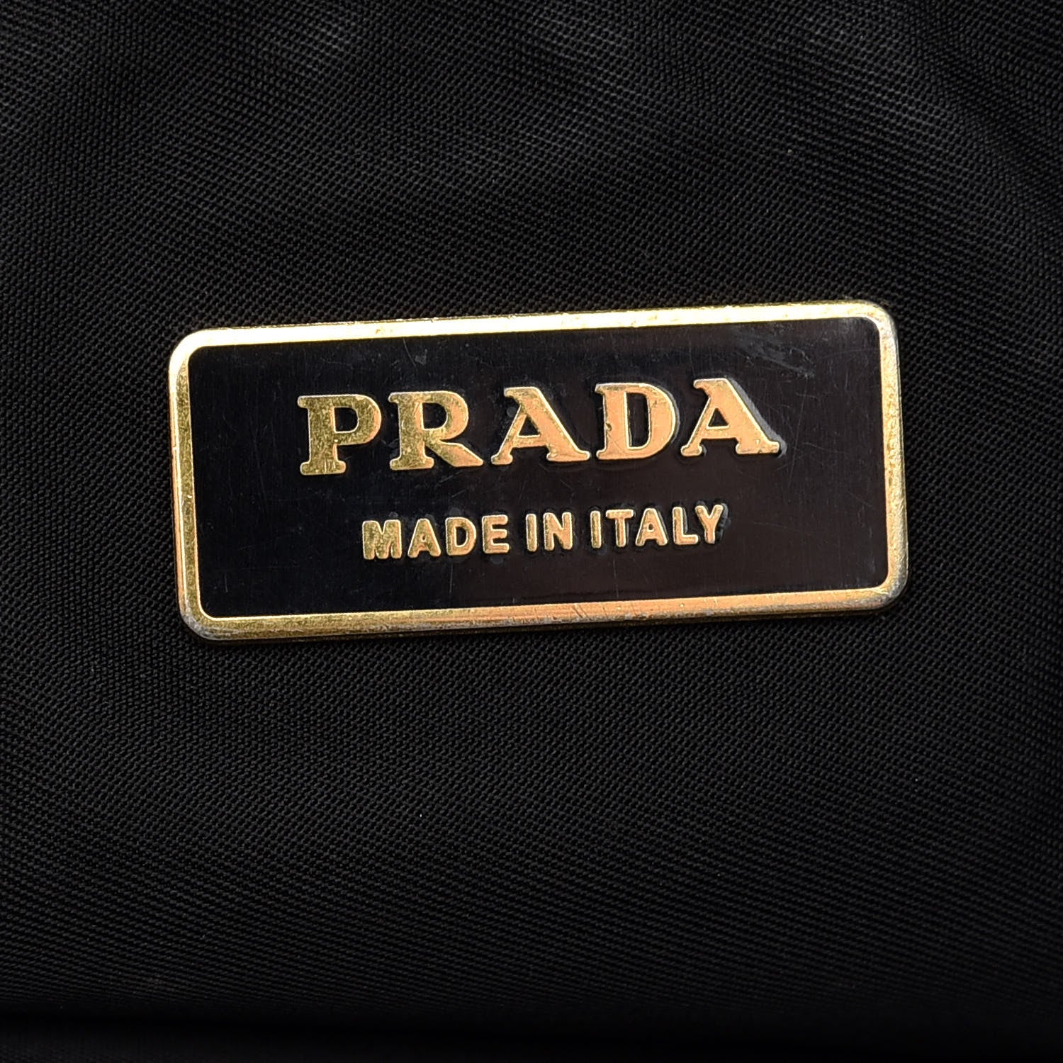 Prada Nylon Calfskin Vela Tote Black 5 of 12