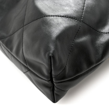 Chanel Shiny Calfskin Quilted Chanel 22 Black 13 of 13