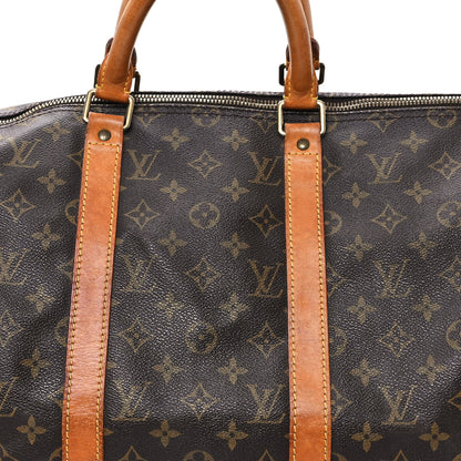 Louis Vuitton Monogram Keepall Bandouliere 50 8 of 15
