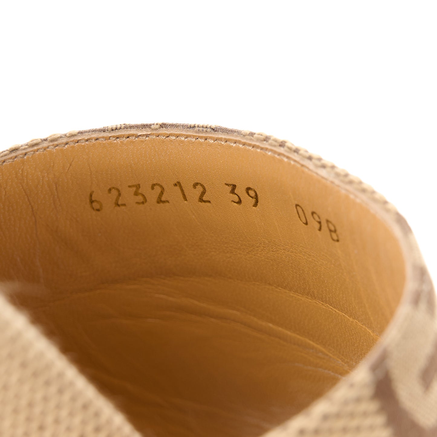 Monogram Maxi GG Angelina Platform 55mm Slide Sandals 39 Camel Ebony