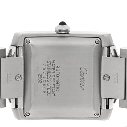 Cartier Stainless Steel 28mm Tank Francaise Automatic Watch 4 of 5