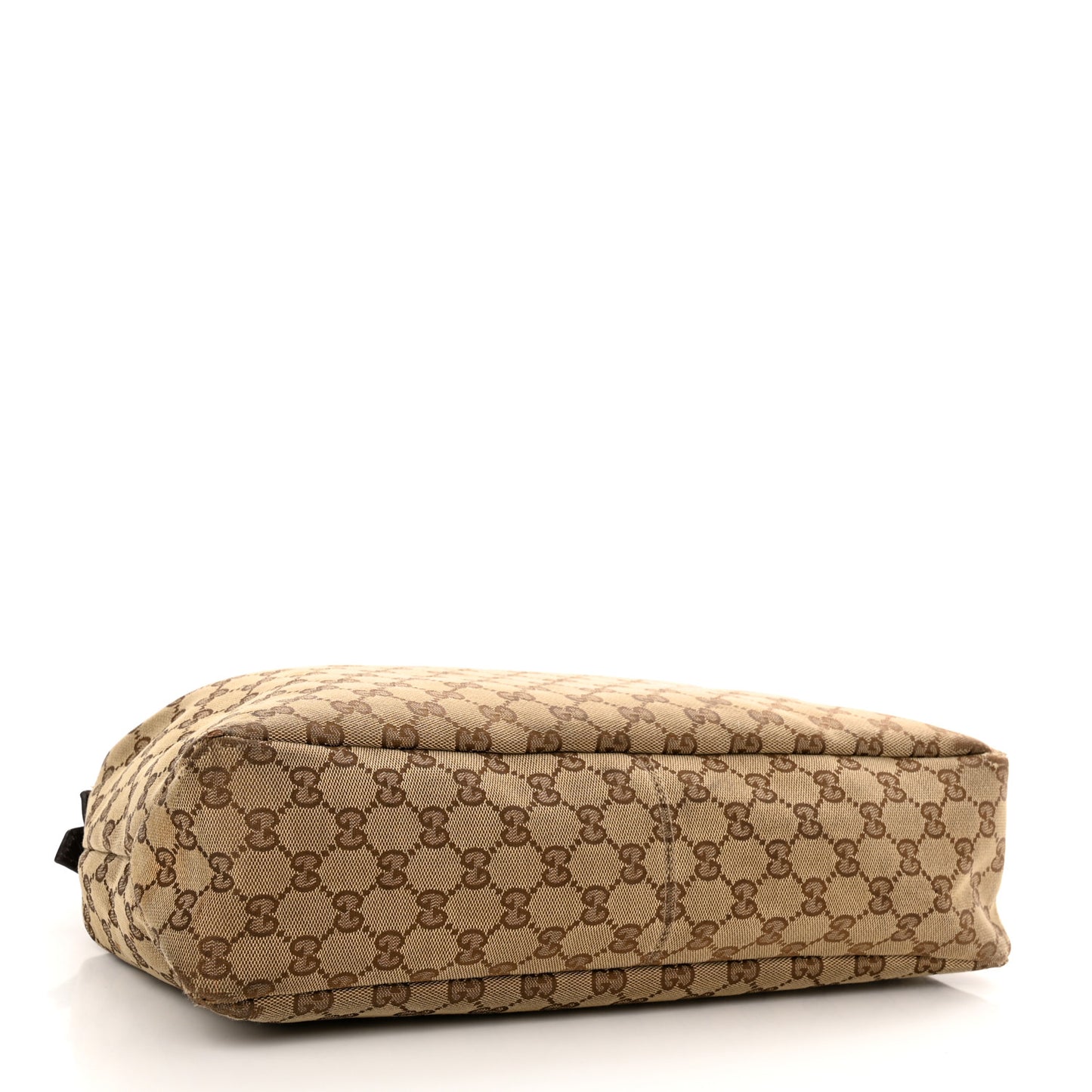 Monogram Medium Horsebit Chain Hobo Dark Brown