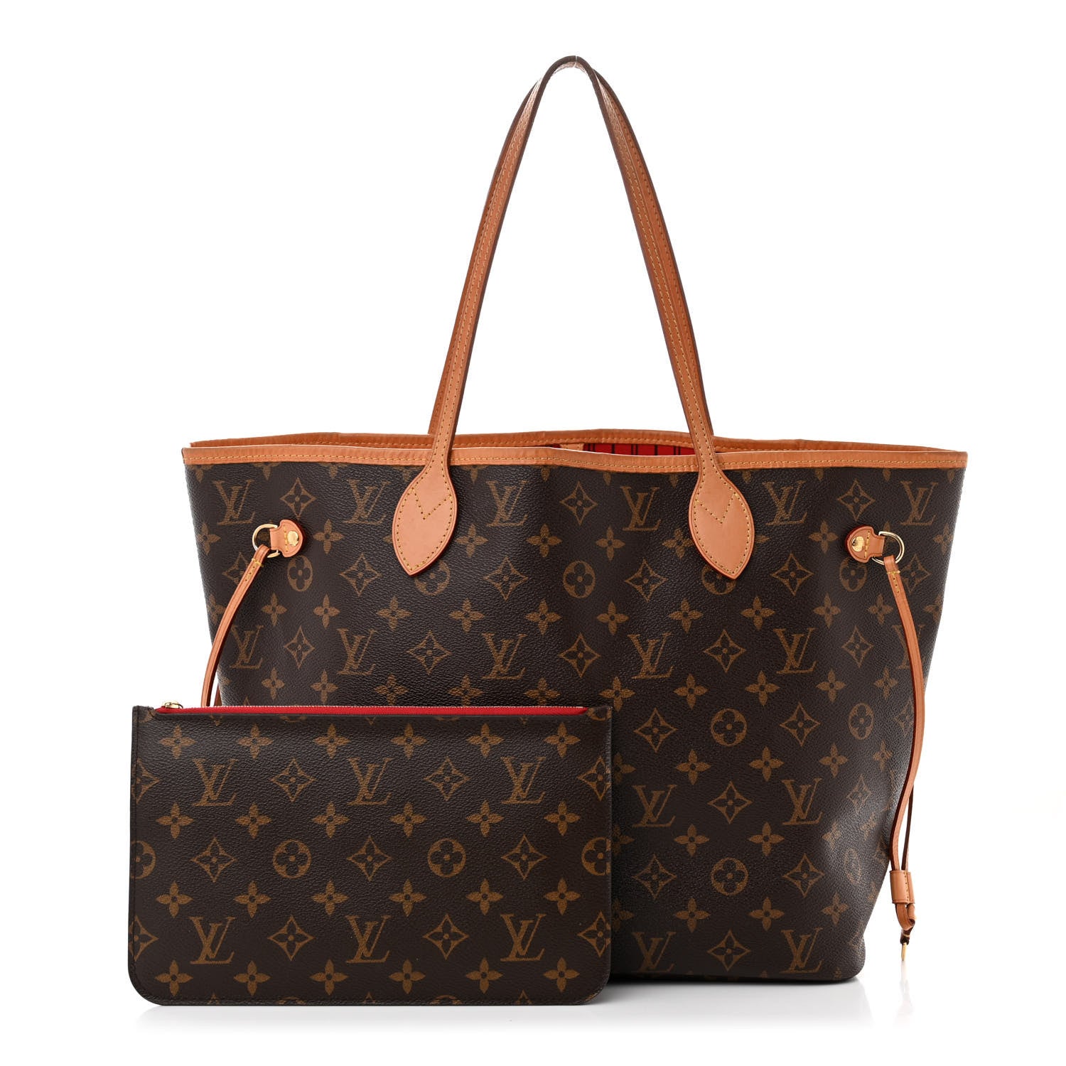 Louis Vuitton Monogram Neo Neverfull MM Cherry 3 of 11