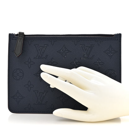 Louis Vuitton Mahina Girolata Zipped Pocket Marine 2 of 5