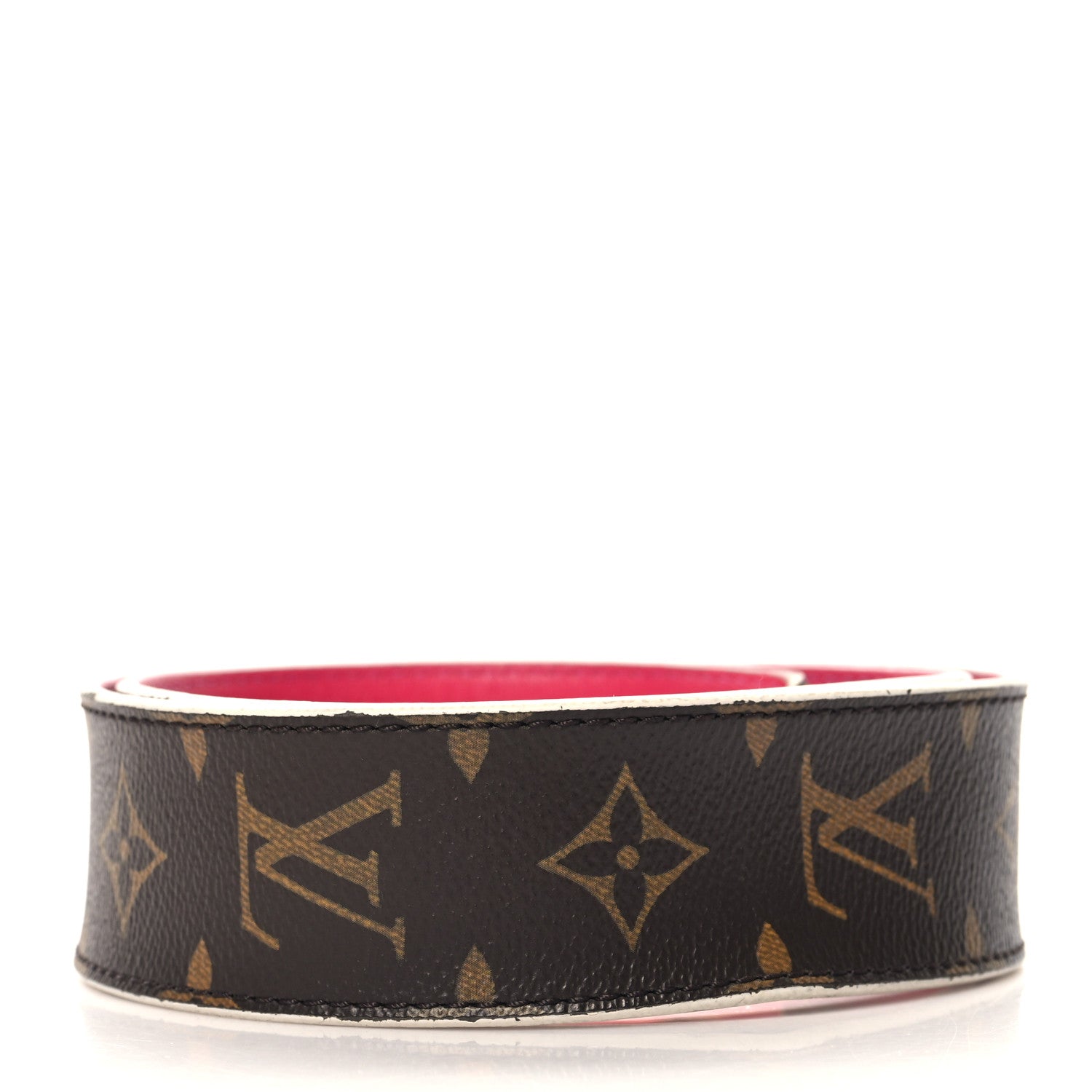 Louis Vuitton Monogram Bandouliere Shoulder Strap Red 2 of 5