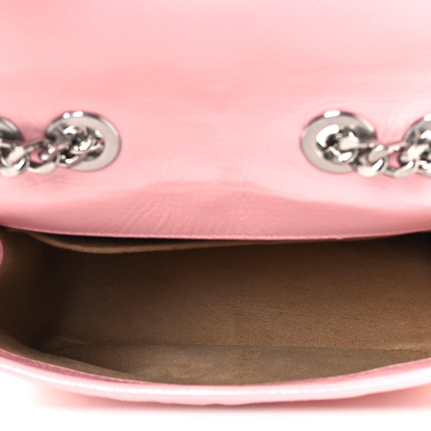 Crash Calf Quilted Mini Travia Shoulder Bag Pink