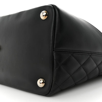 Chanel Calfskin Quilted Large Cambon Tote Black 10 of 16