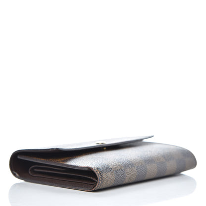 Louis Vuitton Damier Ebene Porte Tresor Etui Papier Wallet 4 of 10