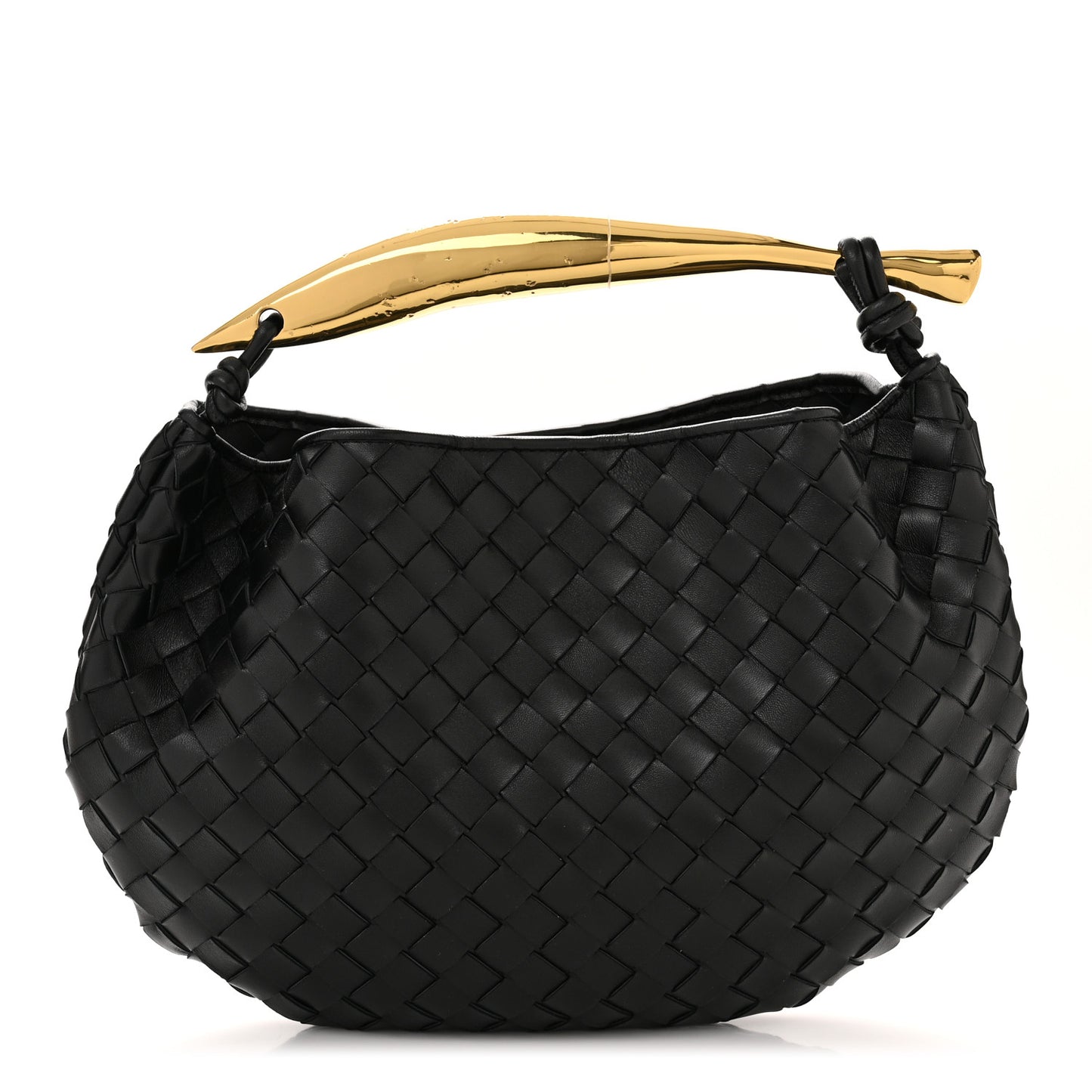 Nappa Intrecciato Sardine Bag Black