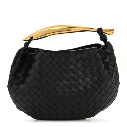 Bottega Veneta Nappa Intrecciato Sardine Bag Black 1 of 11