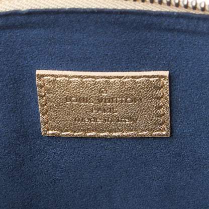 Louis Vuitton Lambskin Embossed Monogram Coussin PM Gold 7 of 9