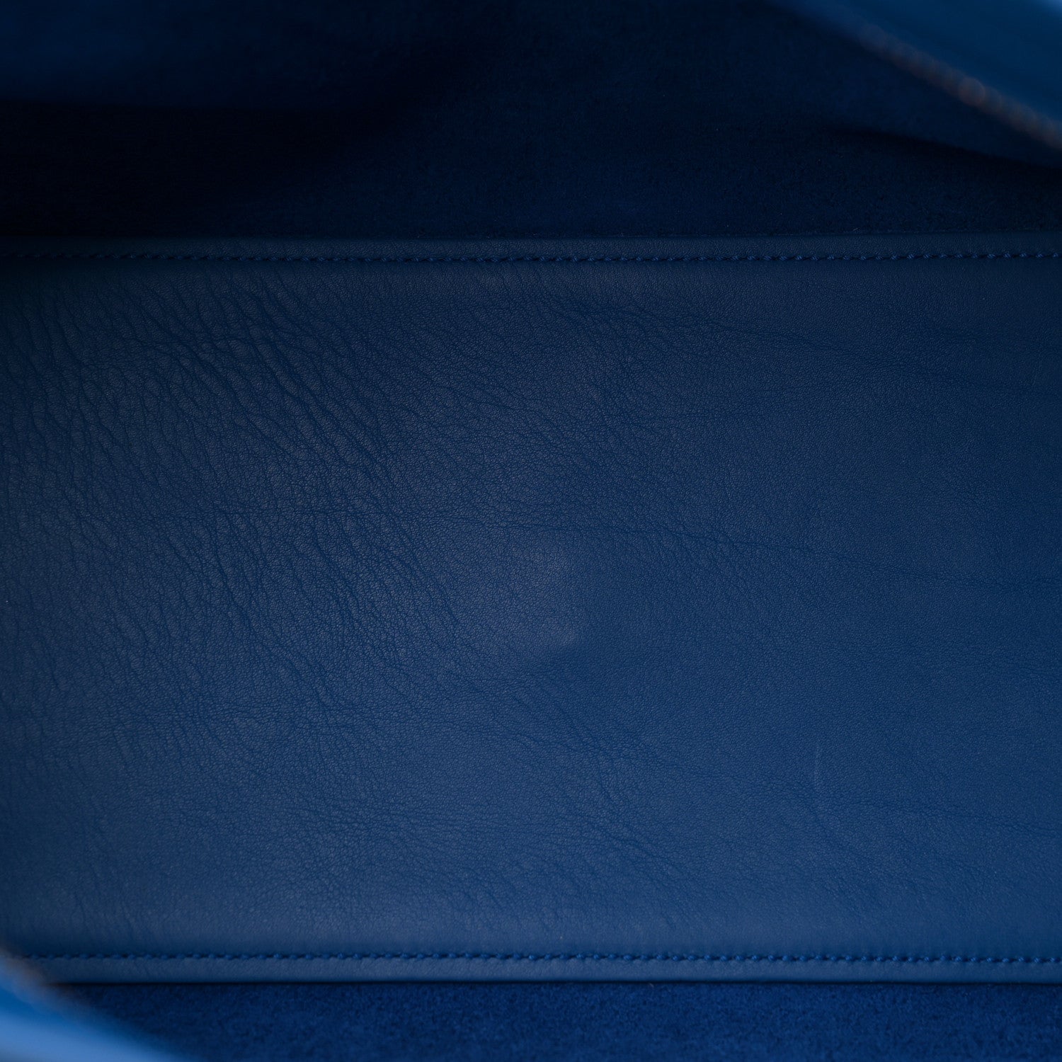 Saint Laurent Calfskin Small Classic Y Cabas Royal Blue 5 of 12