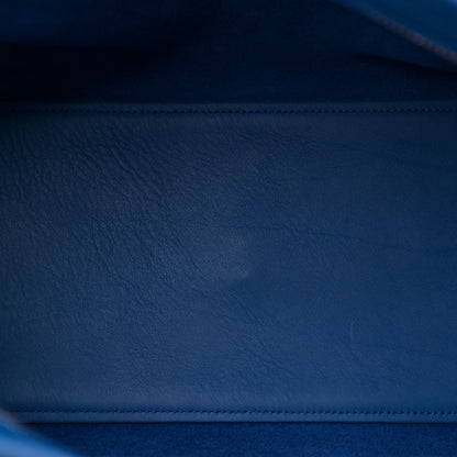 Saint Laurent Calfskin Small Classic Y Cabas Royal Blue 5 of 12