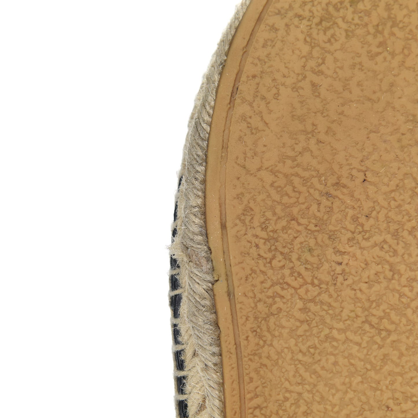 Lambskin Monogram Espadrilles 38 Black