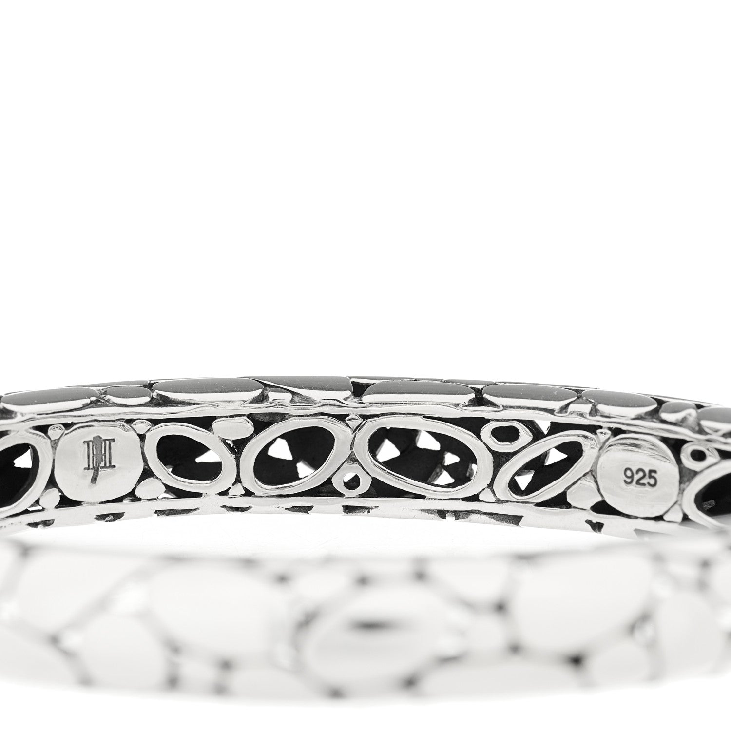John Hardy Sterling Silver Kali Hinged Bangle Bracelet 3 of 3