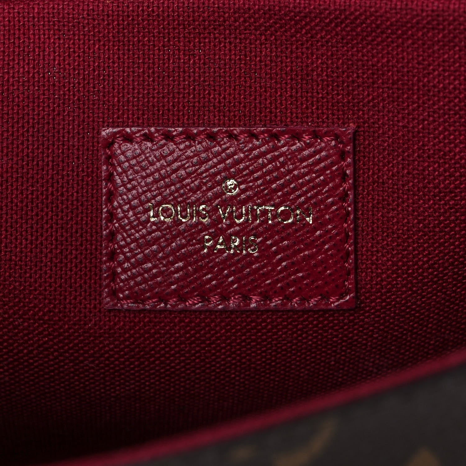 Louis Vuitton Monogram Pochette Felicie Chain Wallet Fuchsia 7 of 17