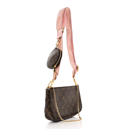 Louis Vuitton Monogram Multi Pochette Accessories Rose Clair 3 of 11