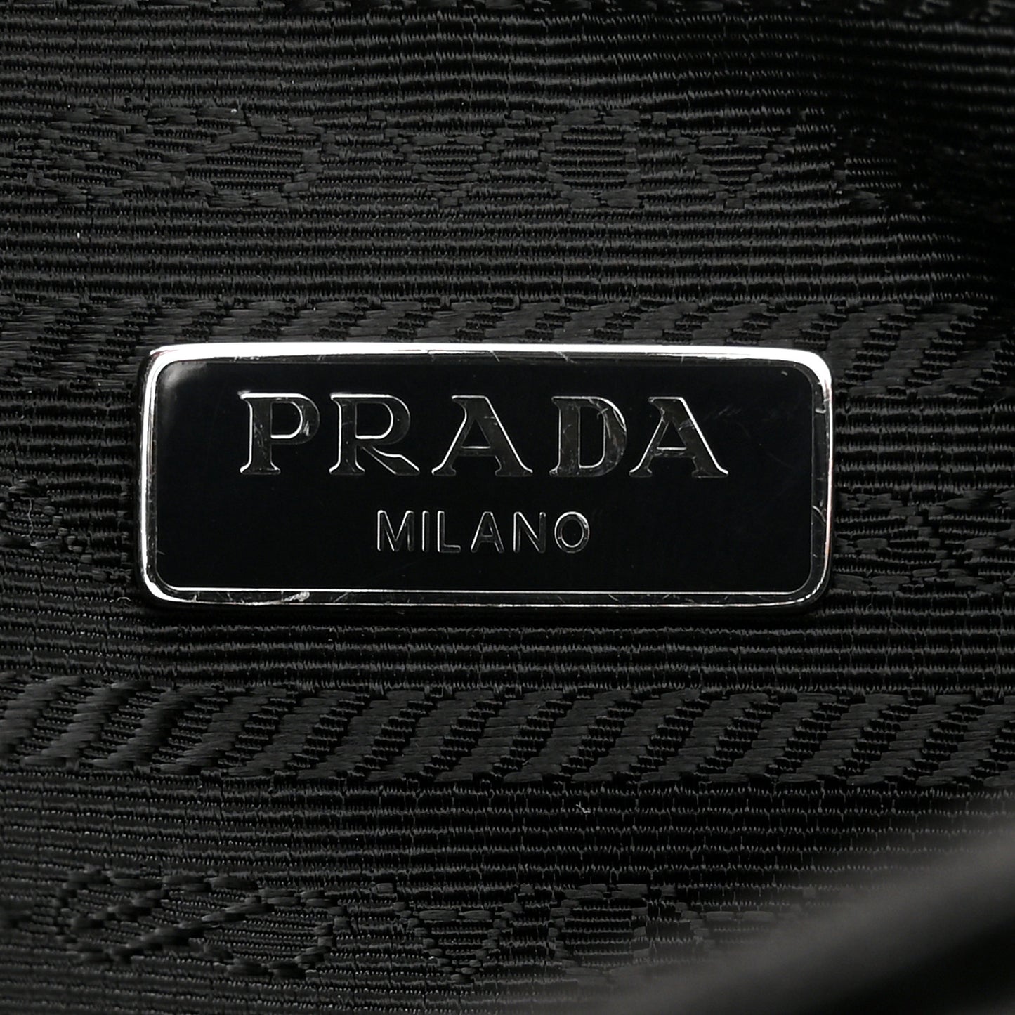 Re-Nylon Saffiano Re-Edition 2005 Shoulder Bag Black
