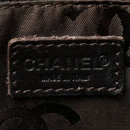Chanel Calfskin Wild Stitch Vertical Top Handle Bag Brown 6 of 13