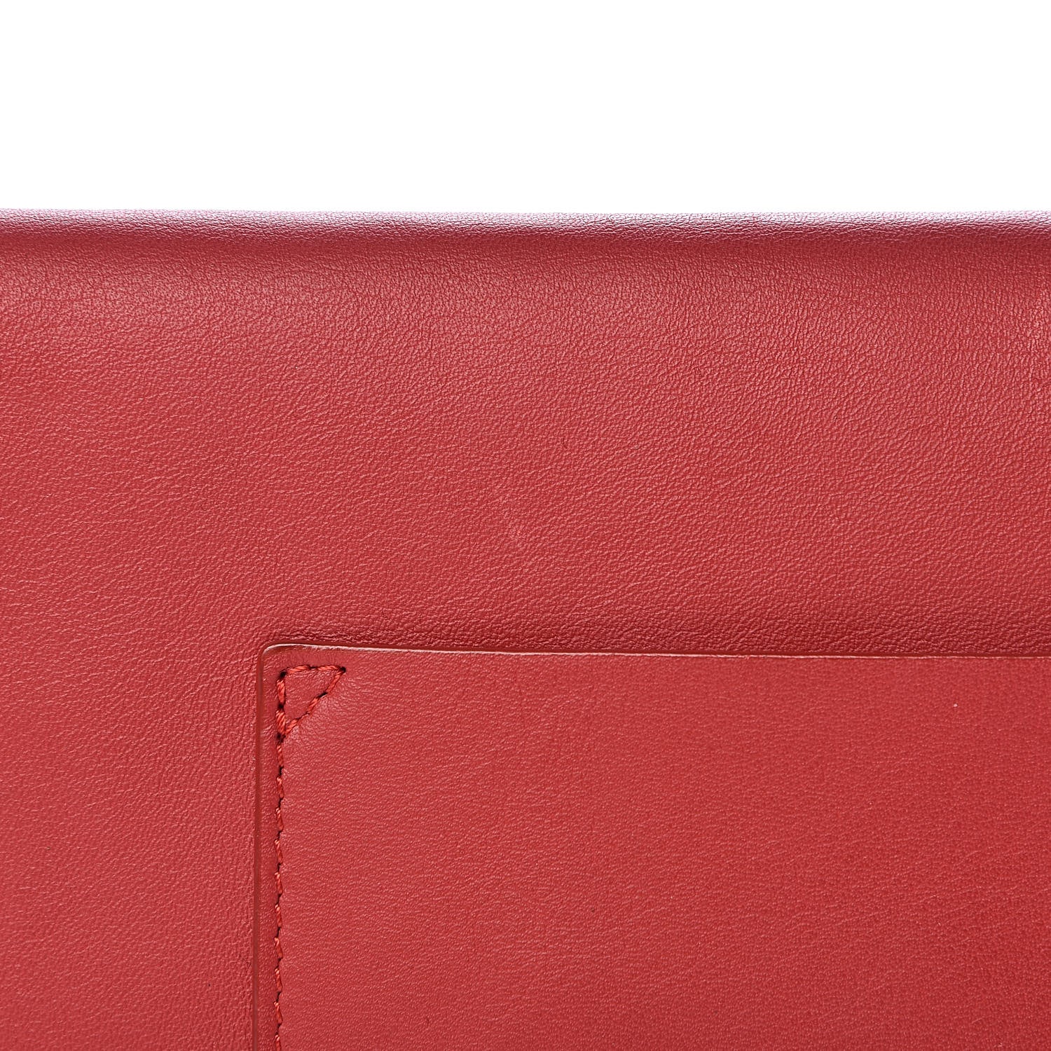 Proenza Schouler Lambskin Small Lunch Bag Clutch Red 8 of 13