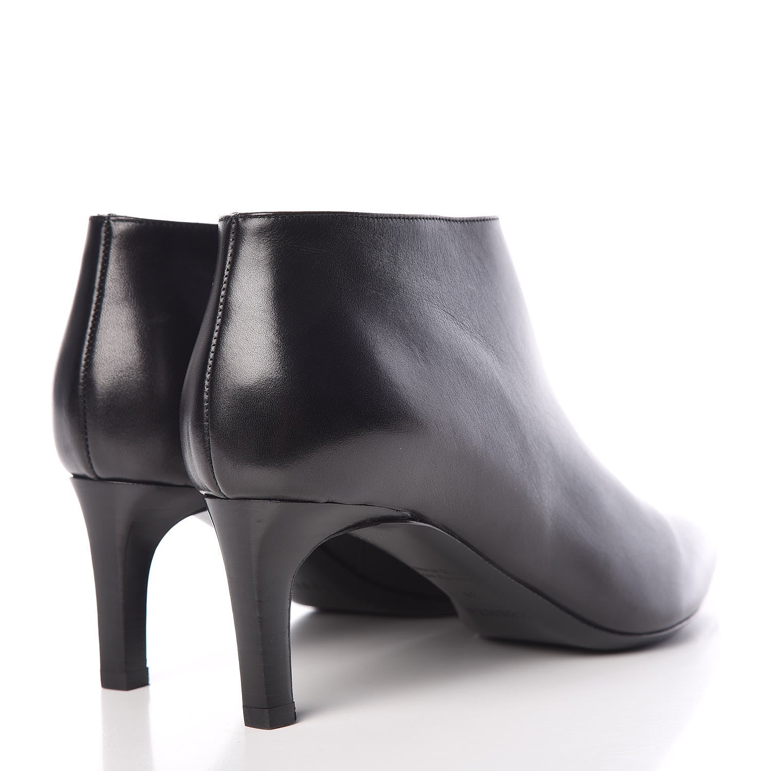 Hermes Calfskin Serena Ankle Boots 38 Black 4 of 9