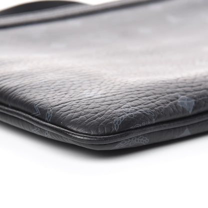 MCM Visetos Medium Crossbody Pouch Black 8 of 11