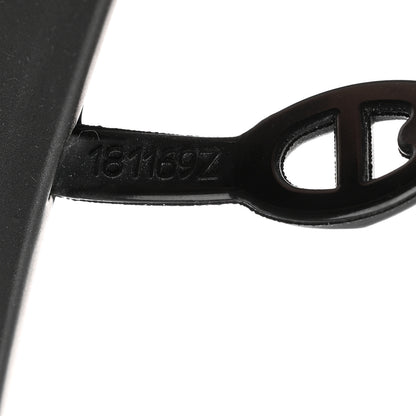 Hermes TPU Rivage Sandals 35 Black 6 of 9
