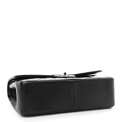 Chanel Caviar Quilted Jumbo Double Flap Black 4 of 9