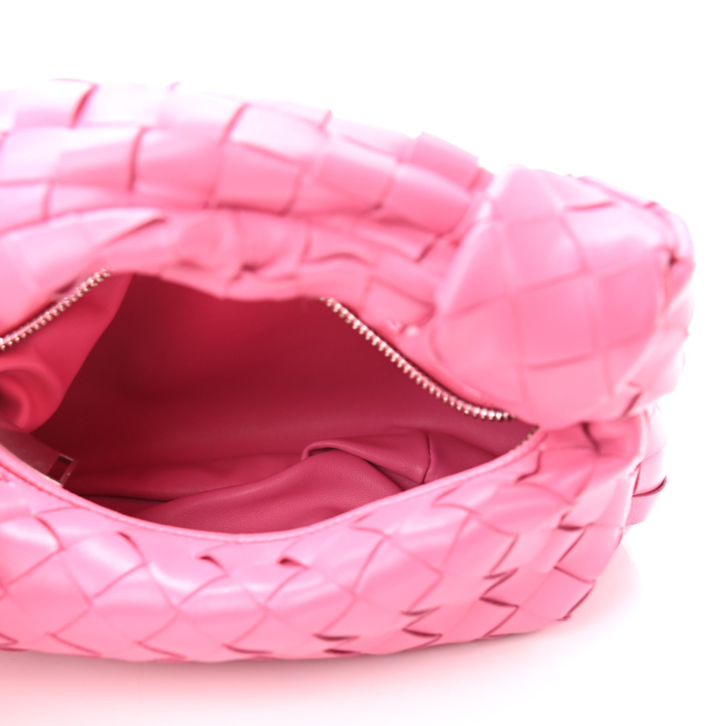 Nappa Intrecciato Mini Jodie Pink